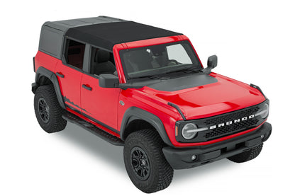 Skyrider for Hardtop - '21-26 Bronco 4-Door (Premium Black Twill) by Bestop