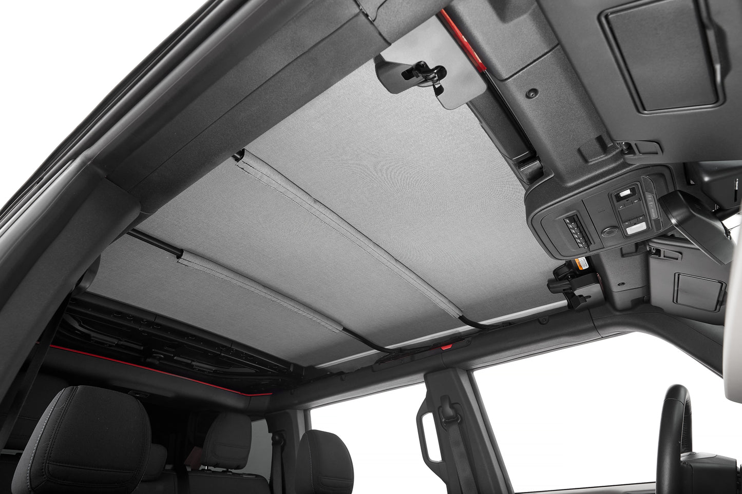 Skyrider for Hardtop - '21-26 Bronco 4-Door (Premium Black Twill) by Bestop