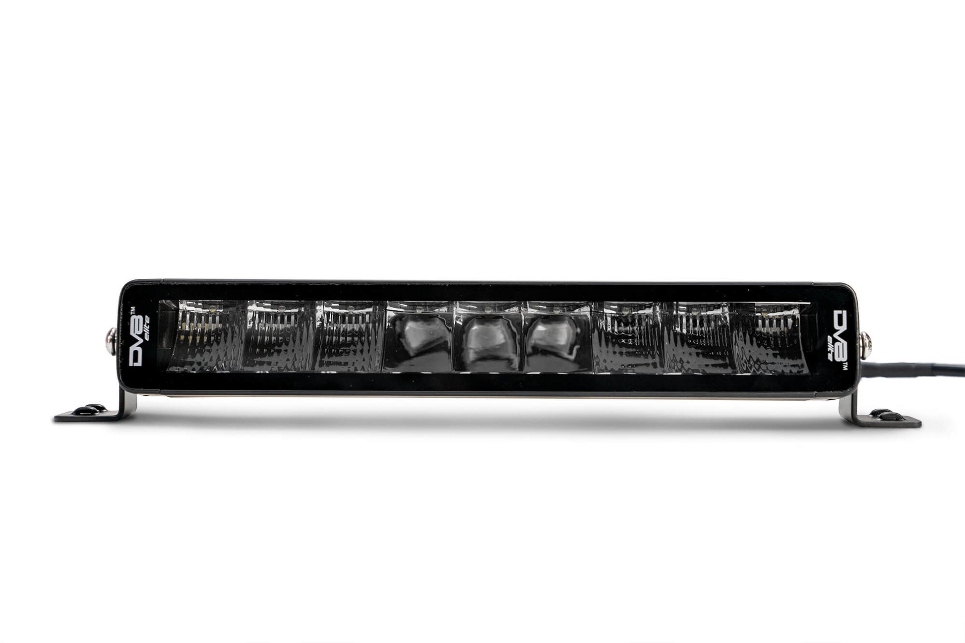 UNVL 13in. HIGH PROFILE LED LIGHT BAR w/ FLOOD/SPOT COMBO PATTERN/SIDE MOUNTS by DV8 Offroad