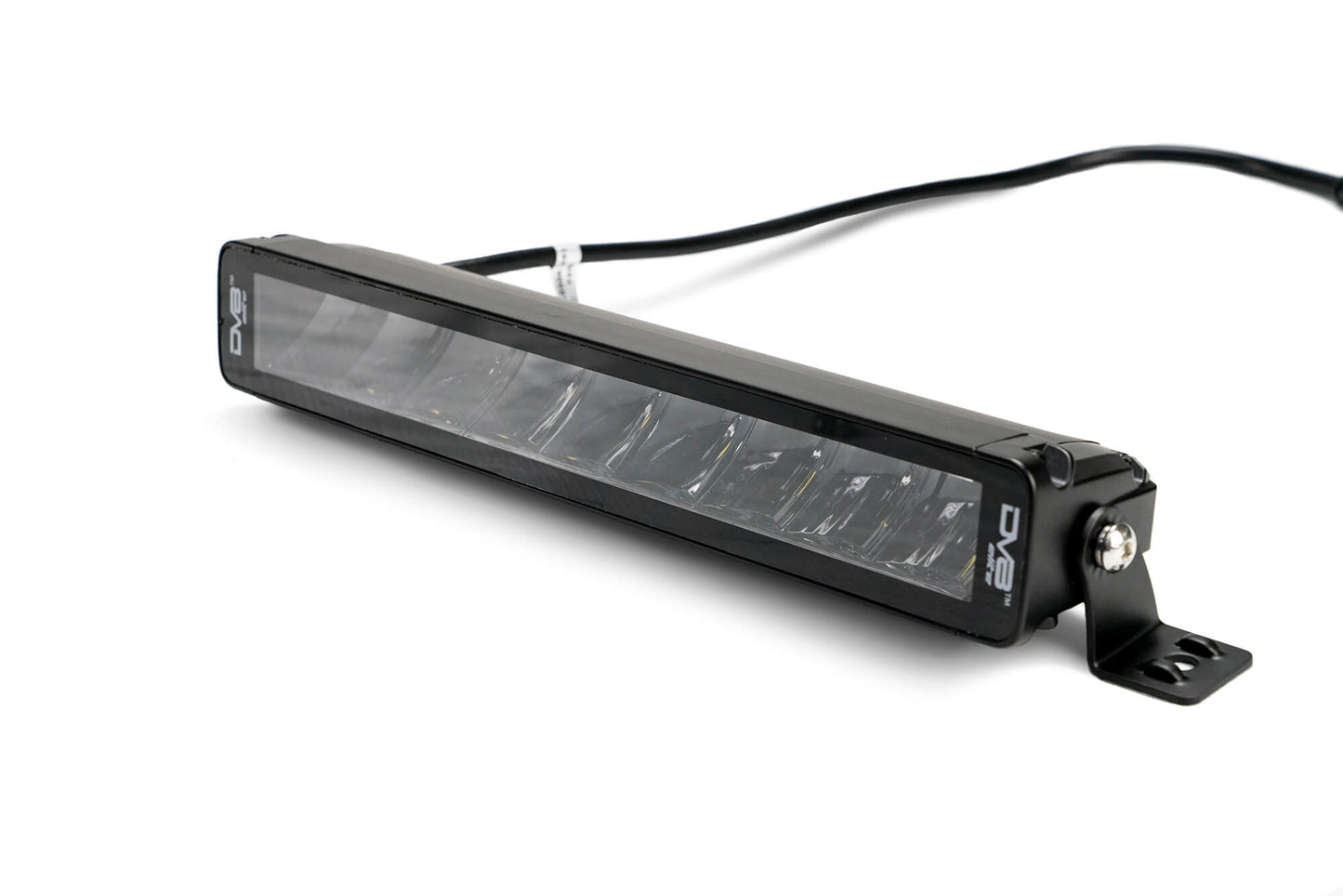 UNVL 13in. HIGH PROFILE LED LIGHT BAR w/ FLOOD/SPOT COMBO PATTERN/SIDE MOUNTS by DV8 Offroad