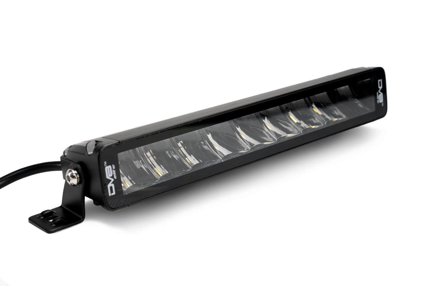 UNVL 13in. HIGH PROFILE LED LIGHT BAR w/ FLOOD/SPOT COMBO PATTERN/SIDE MOUNTS by DV8 Offroad