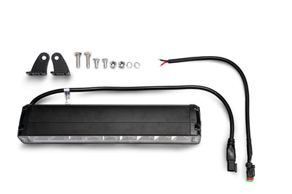 UNVL 13in. HIGH PROFILE LED LIGHT BAR w/ FLOOD/SPOT COMBO PATTERN/SIDE MOUNTS by DV8 Offroad