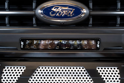 UNVL 13in. HIGH PROFILE LED LIGHT BAR w/ FLOOD/SPOT COMBO PATTERN/SIDE MOUNTS by DV8 Offroad