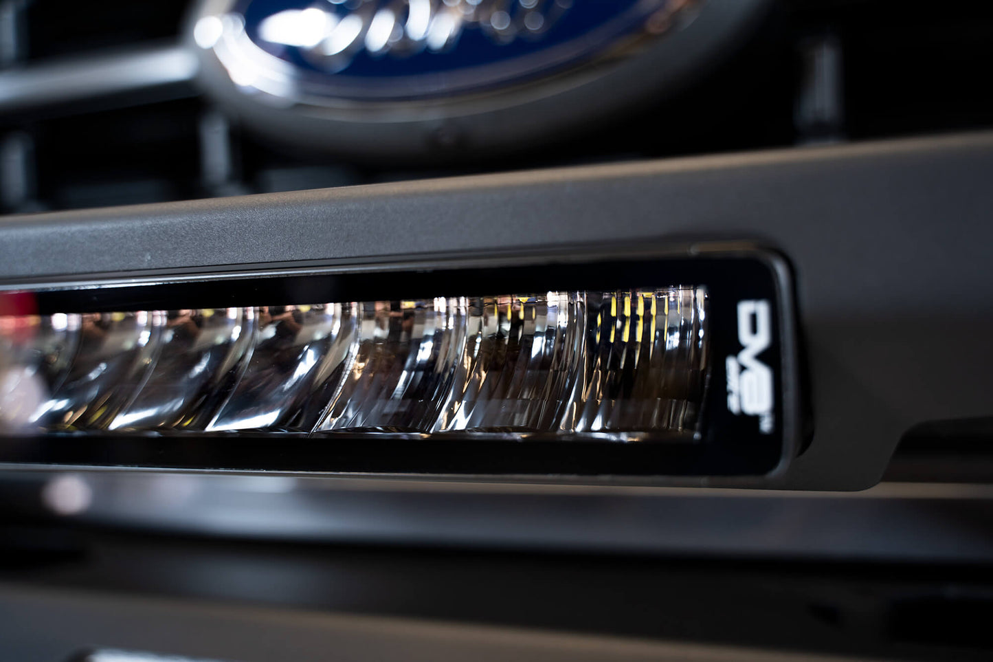 UNVL 13in. HIGH PROFILE LED LIGHT BAR w/ FLOOD/SPOT COMBO PATTERN/SIDE MOUNTS by DV8 Offroad