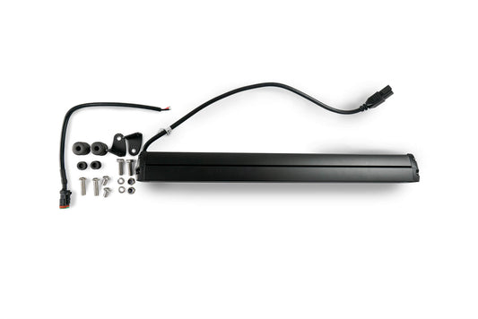 UNIVERSAL 20in. SINGLE ROW LED LIGHT BAR w/ FLOOD/SPOT COMBO PATTERN/SIDE MOUNTS by DV8 Offroad