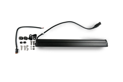 UNIVERSAL 20in. SINGLE ROW LED LIGHT BAR w/ FLOOD/SPOT COMBO PATTERN/SIDE MOUNTS by DV8 Offroad