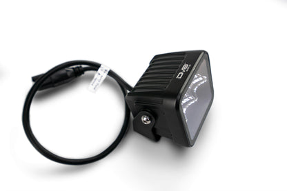 BE3EW40W UNIVERSAL 3 INCH CUBE LED LIGHT WITH FLOOD PATTERN AND POST MOUNT by DV8 Offroad