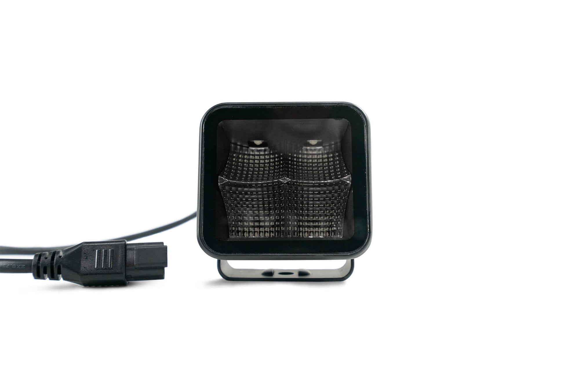 BE3EW40W UNIVERSAL 3 INCH CUBE LED LIGHT WITH FLOOD PATTERN AND POST MOUNT by DV8 Offroad