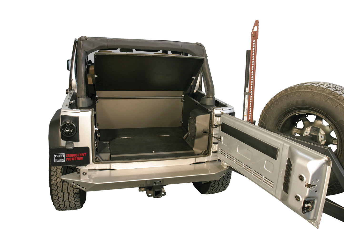 Jeep Deluxe Cargo Area Security Enclosure by Tuffy Security Products