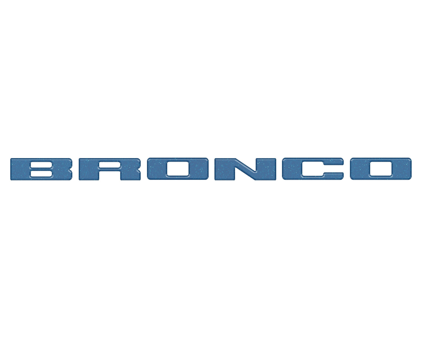 Front Grille Letters Overlays Fits 2021-2026 Ford Bronco Sport by Tufskinz.com