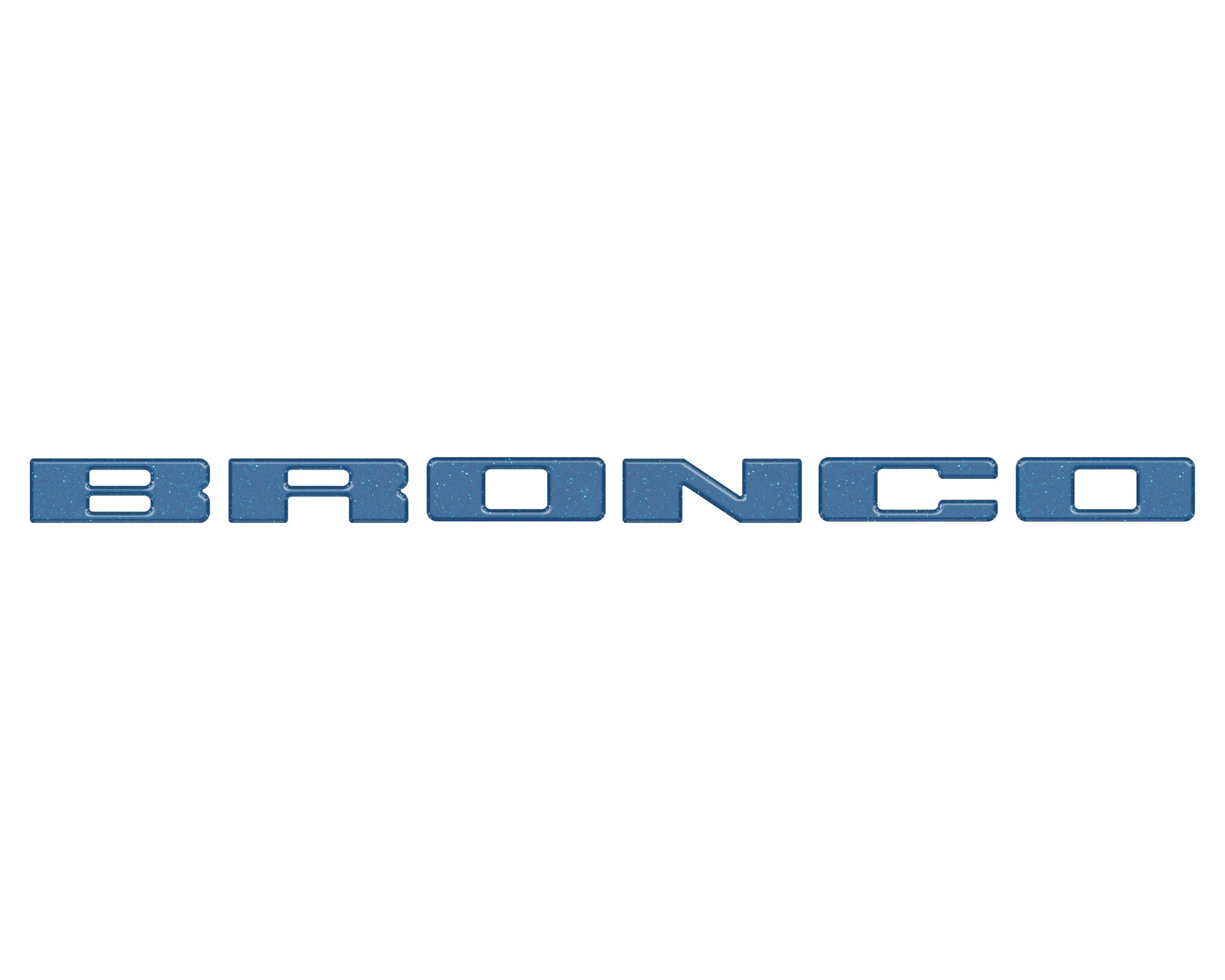 Front Grille Letters Overlays Fits 2021-2026 Ford Bronco Sport by Tufskinz.com