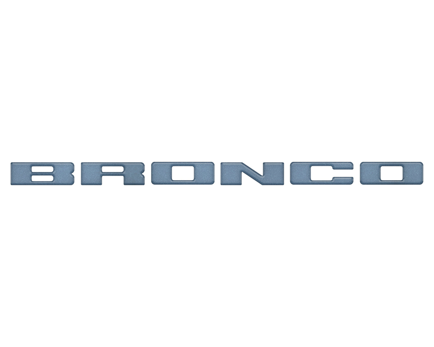 Front Grille Letters Overlays Fits 2021-2026 Ford Bronco Sport by Tufskinz.com