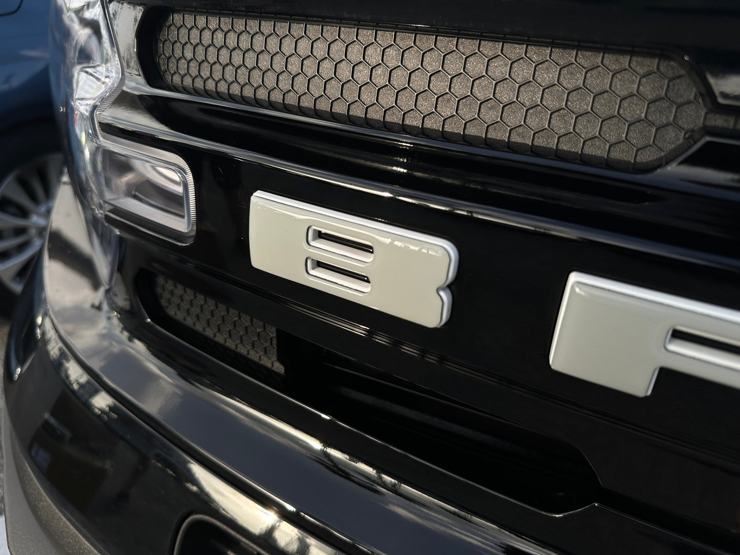 Front Grille Letters Overlays Fits 2021-2026 Ford Bronco Sport by Tufskinz.com
