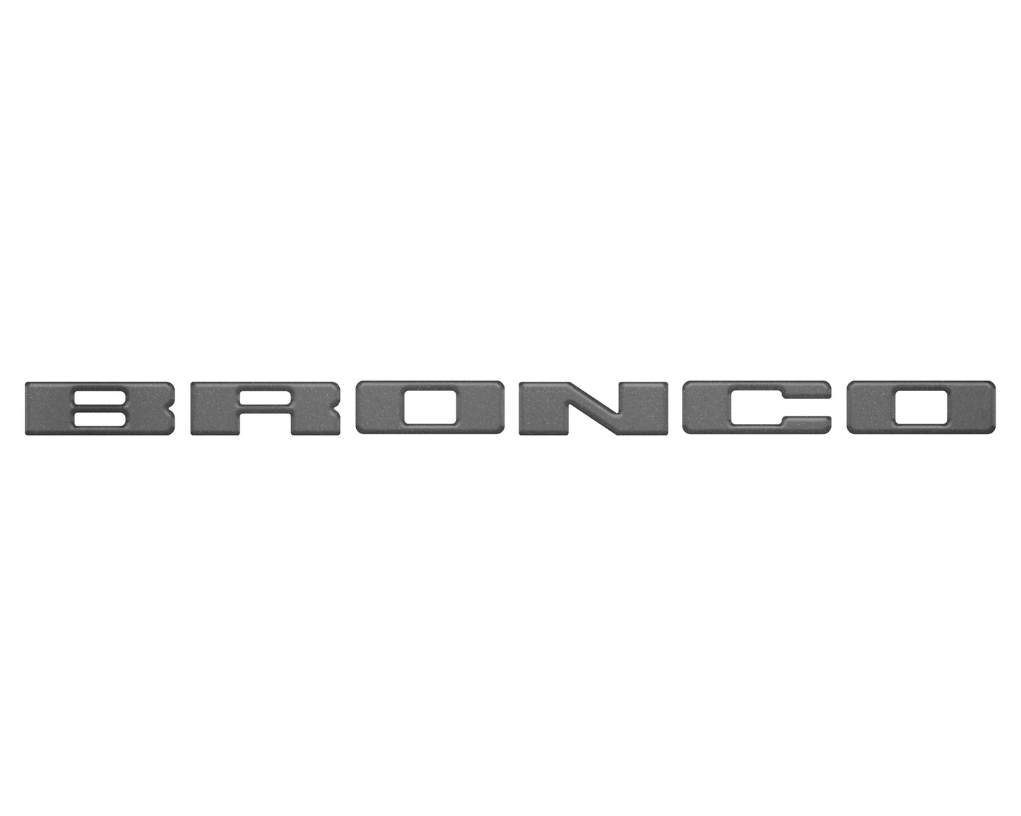 Front Grille Letters Overlays Fits 2021-2026 Ford Bronco Sport by Tufskinz.com