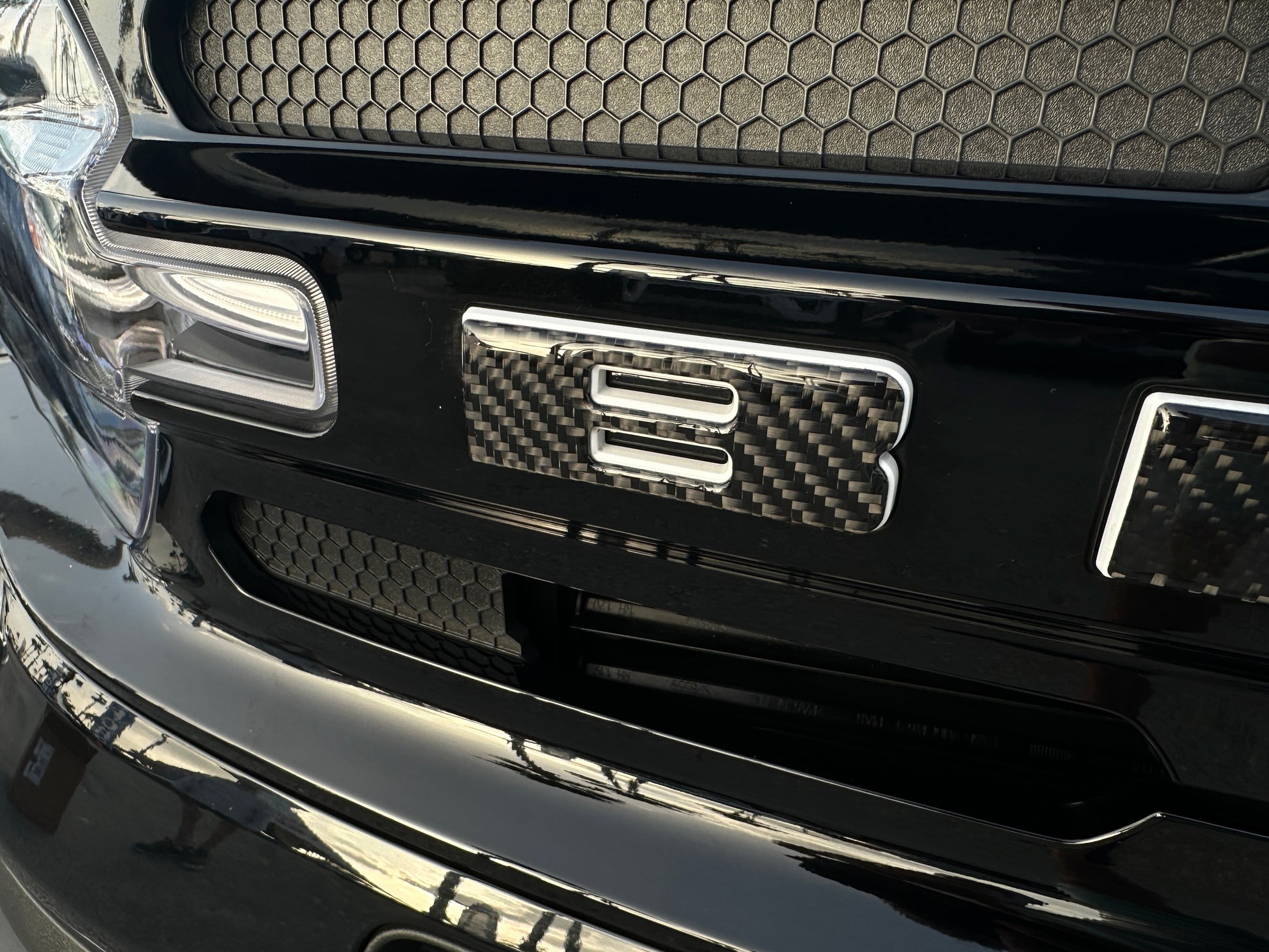 Front Grille Letters Overlays Fits 2021-2026 Ford Bronco Sport by Tufskinz.com