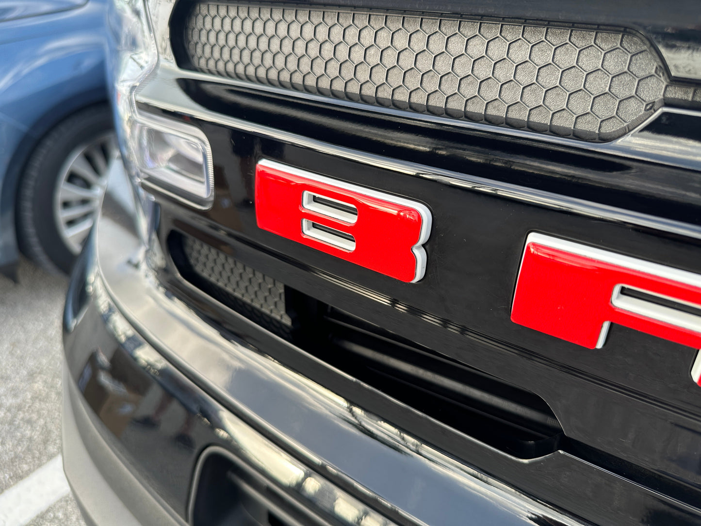 Front Grille Letters Overlays Fits 2021-2026 Ford Bronco Sport by Tufskinz.com