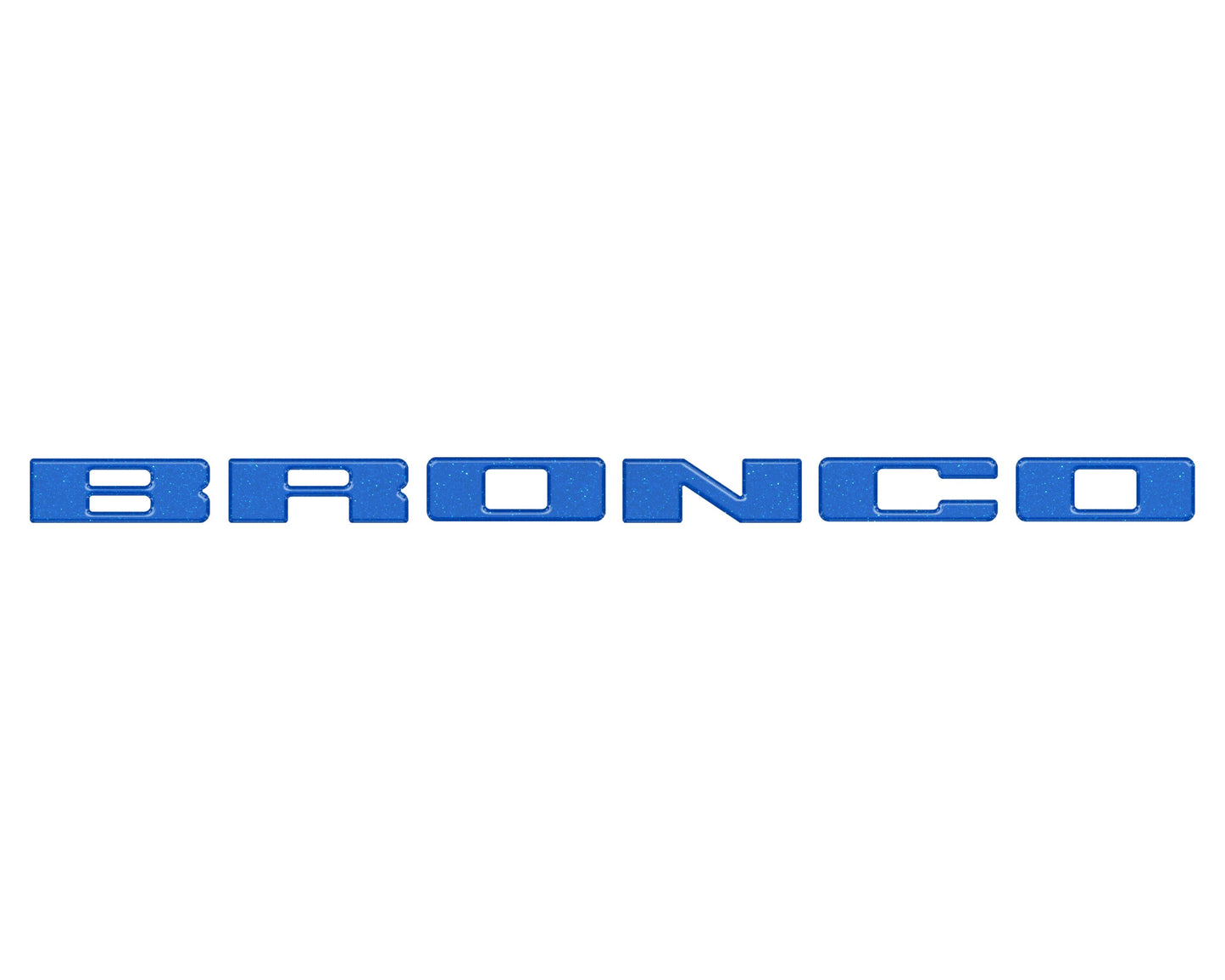 Front Grille Letters Overlays Fits 2021-2026 Ford Bronco Sport by Tufskinz.com