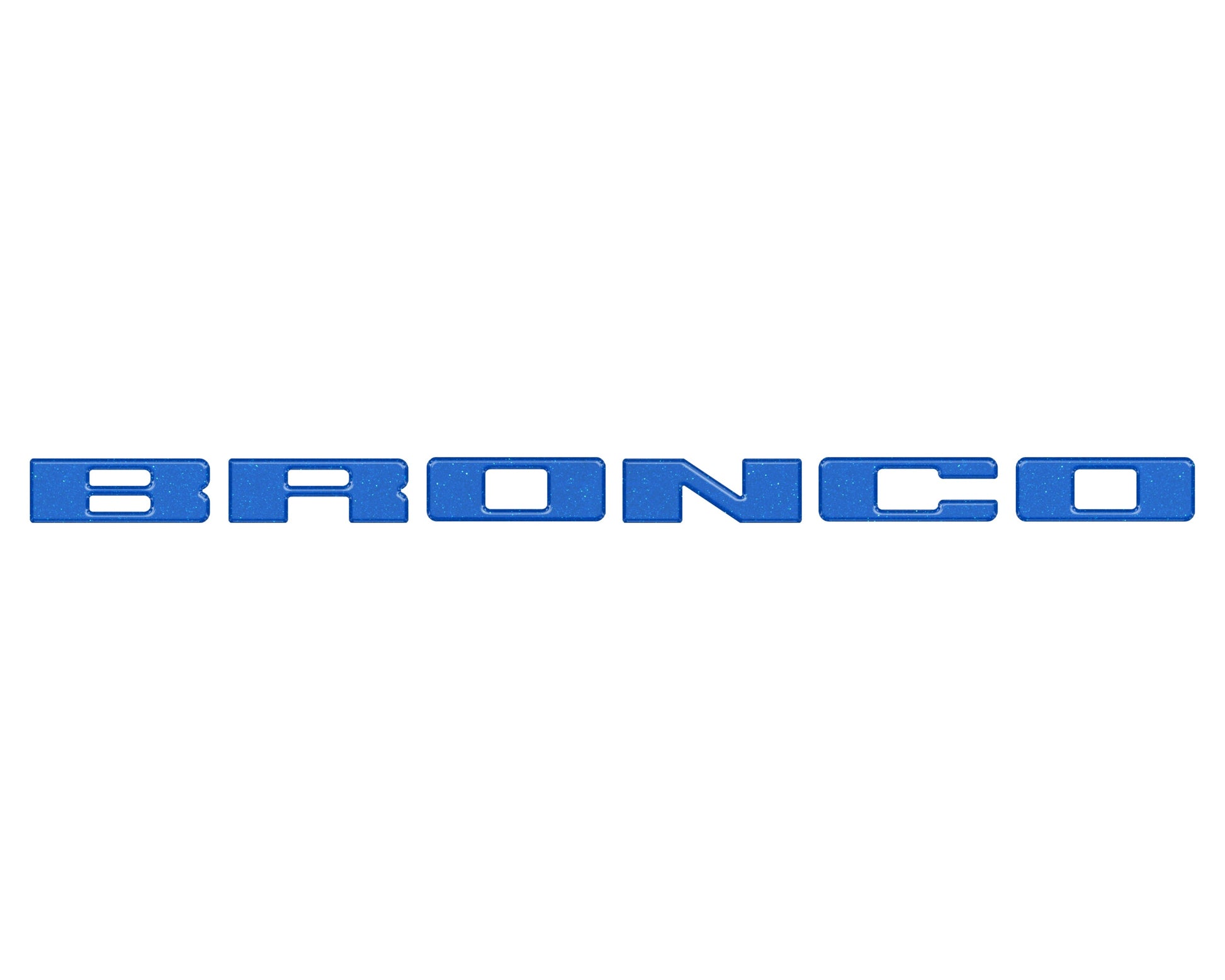 Front Grille Letters Overlays Fits 2021-2026 Ford Bronco Sport by Tufskinz.com