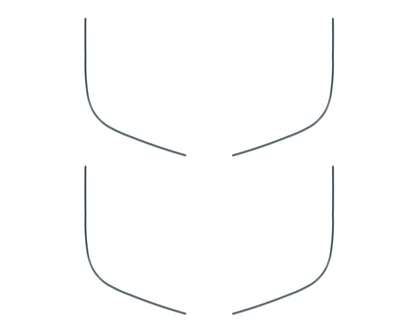 Door Speaker Accent Overlays Fits 2021-2024 Ford Bronco Sport by Tufskinz.com