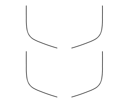 Door Speaker Accent Overlays Fits 2021-2024 Ford Bronco Sport by Tufskinz.com