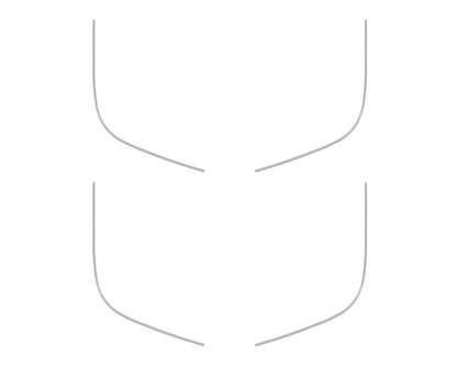 Door Speaker Accent Overlays Fits 2021-2024 Ford Bronco Sport by Tufskinz.com