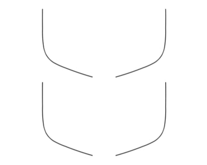 Door Speaker Accent Overlays Fits 2021-2024 Ford Bronco Sport by Tufskinz.com