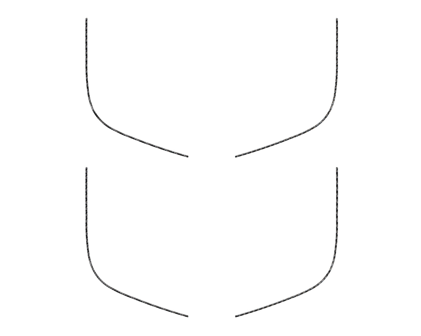 Door Speaker Accent Overlays Fits 2021-2024 Ford Bronco Sport by Tufskinz.com