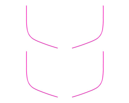 Door Speaker Accent Overlays Fits 2021-2024 Ford Bronco Sport by Tufskinz.com
