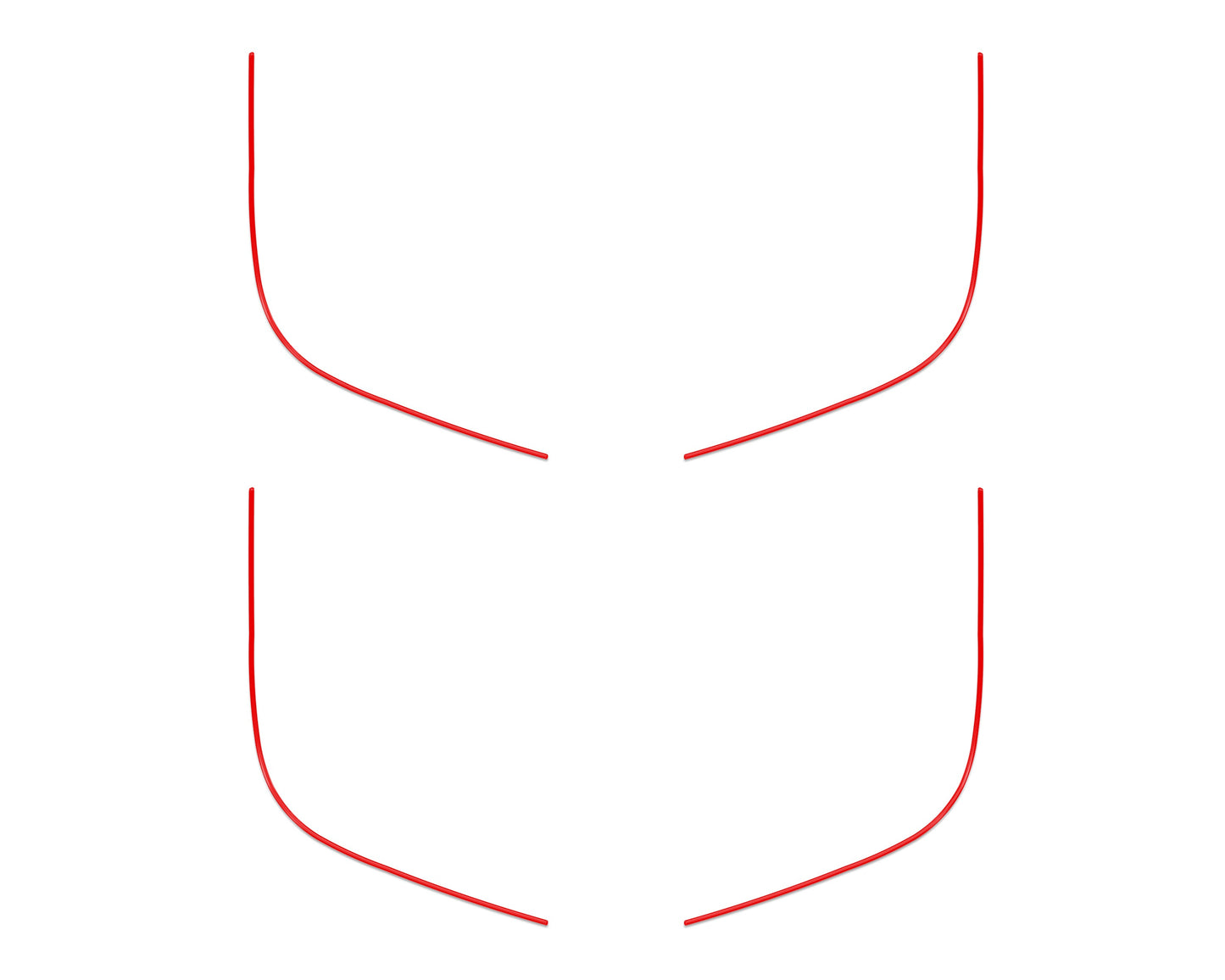 Door Speaker Accent Overlays Fits 2021-2024 Ford Bronco Sport by Tufskinz.com