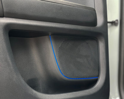 Door Speaker Accent Overlays Fits 2021-2024 Ford Bronco Sport by Tufskinz.com