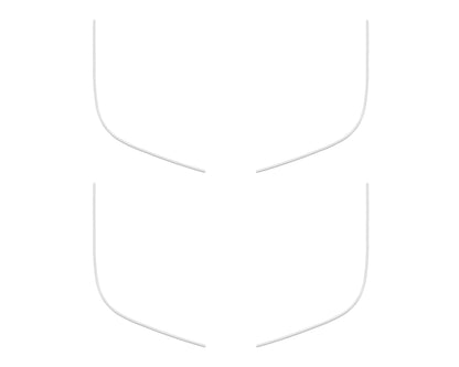 Door Speaker Accent Overlays Fits 2021-2024 Ford Bronco Sport by Tufskinz.com