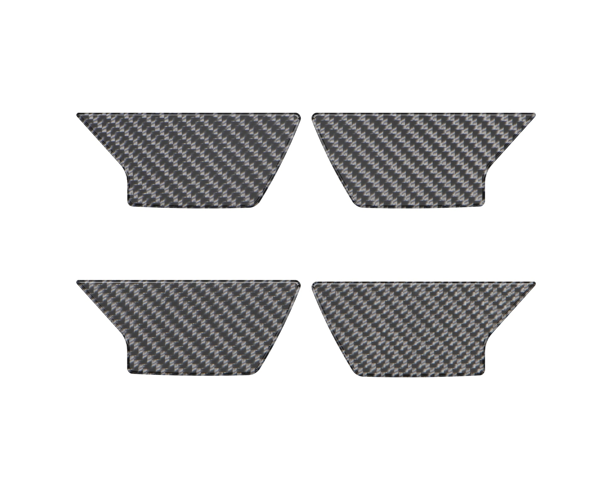 Interior Door Handle Inserts Fits 2021-2024 Ford Bronco Sport by Tufskinz.com