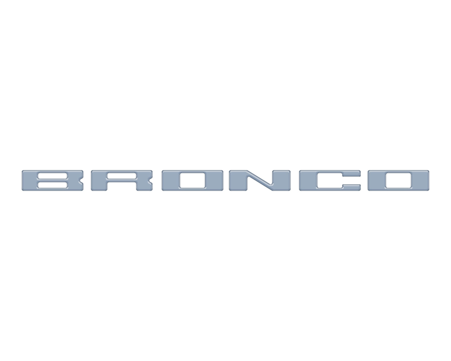 Glove Box Letters Inserts Fits 2021-2026 Ford Bronco by Tufskinz.com