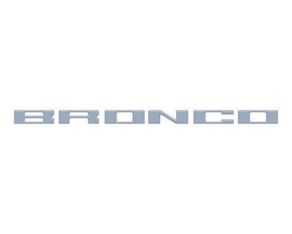 Glove Box Letters Inserts Fits 2021-2026 Ford Bronco by Tufskinz.com