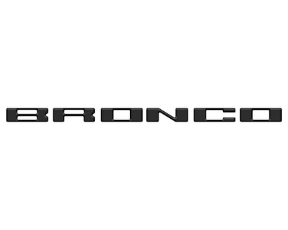 Glove Box Letters Inserts Fits 2021-2026 Ford Bronco by Tufskinz.com