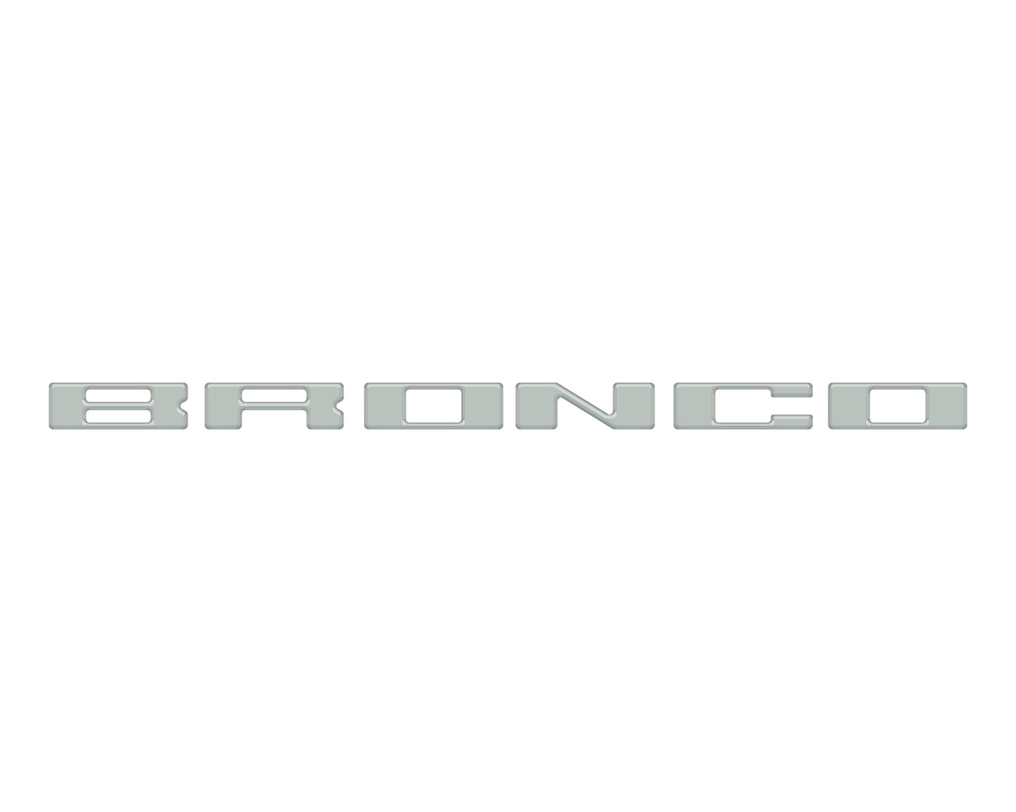 Glove Box Letters Inserts Fits 2021-2026 Ford Bronco by Tufskinz.com