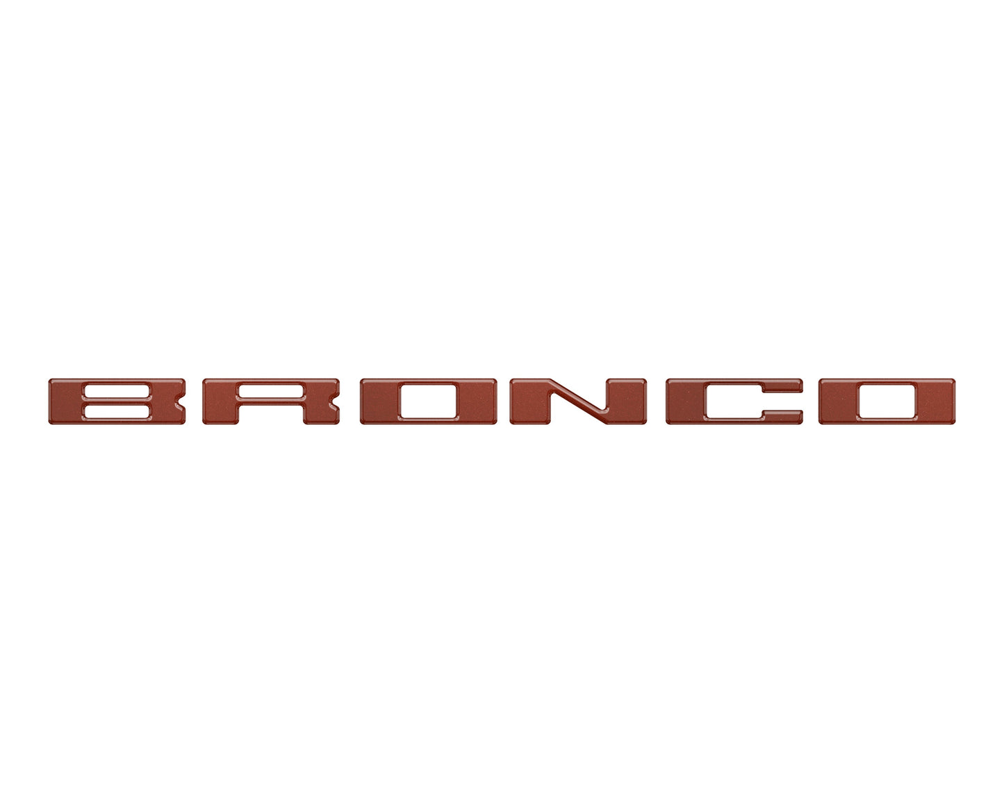 Glove Box Letters Inserts Fits 2021-2026 Ford Bronco by Tufskinz.com