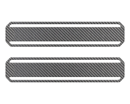 Door Sill Plate Overlays Fits 2021-2026 Ford Bronco by Tufskinz.com