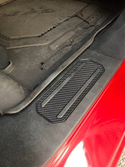 Door Sill Plate Overlays Fits 2021-2026 Ford Bronco by Tufskinz.com