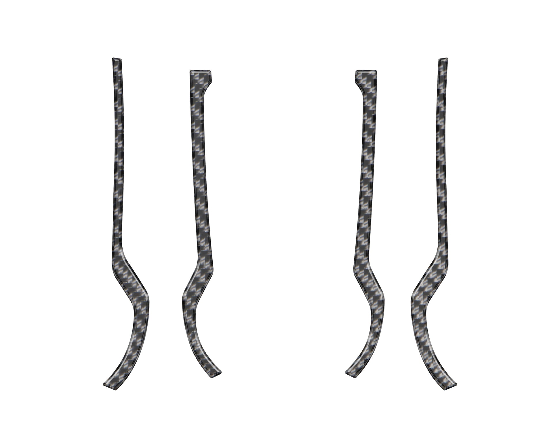 Front Grab Rail Line Inserts Fits 2021-2026 Ford Bronco by Tufskinz.com
