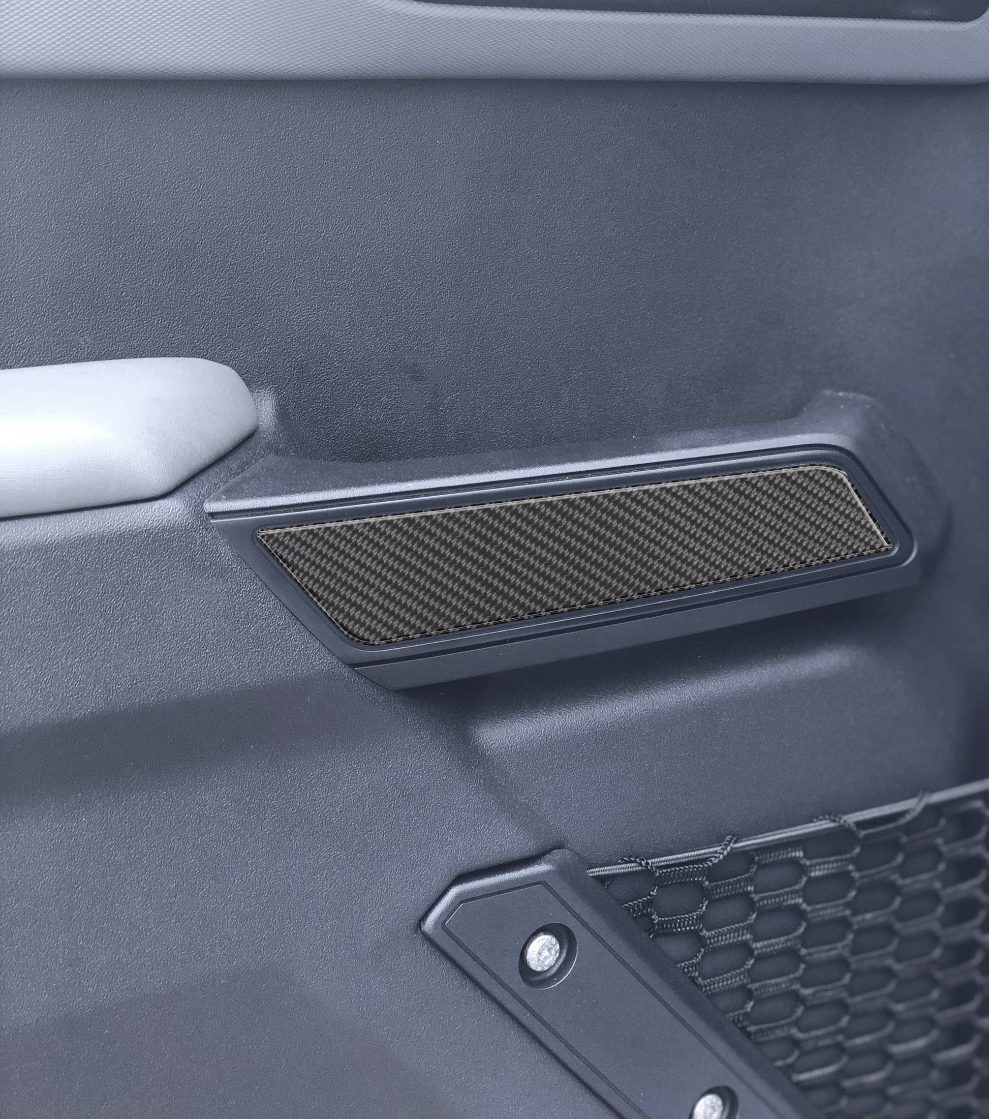 Side Door Pull Handle Overlays Fits 2021-2026 Ford Bronco by Tufskinz.com