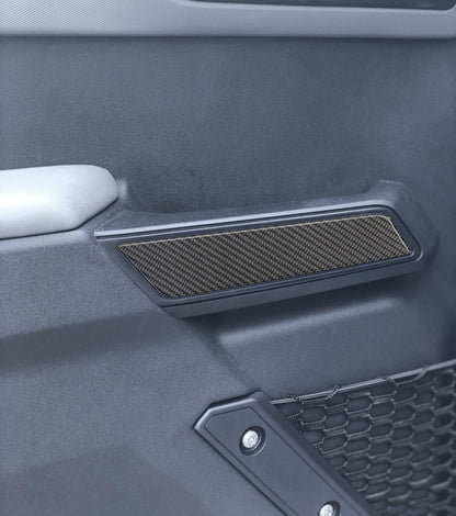 Side Door Pull Handle Overlays Fits 2021-2026 Ford Bronco by Tufskinz.com