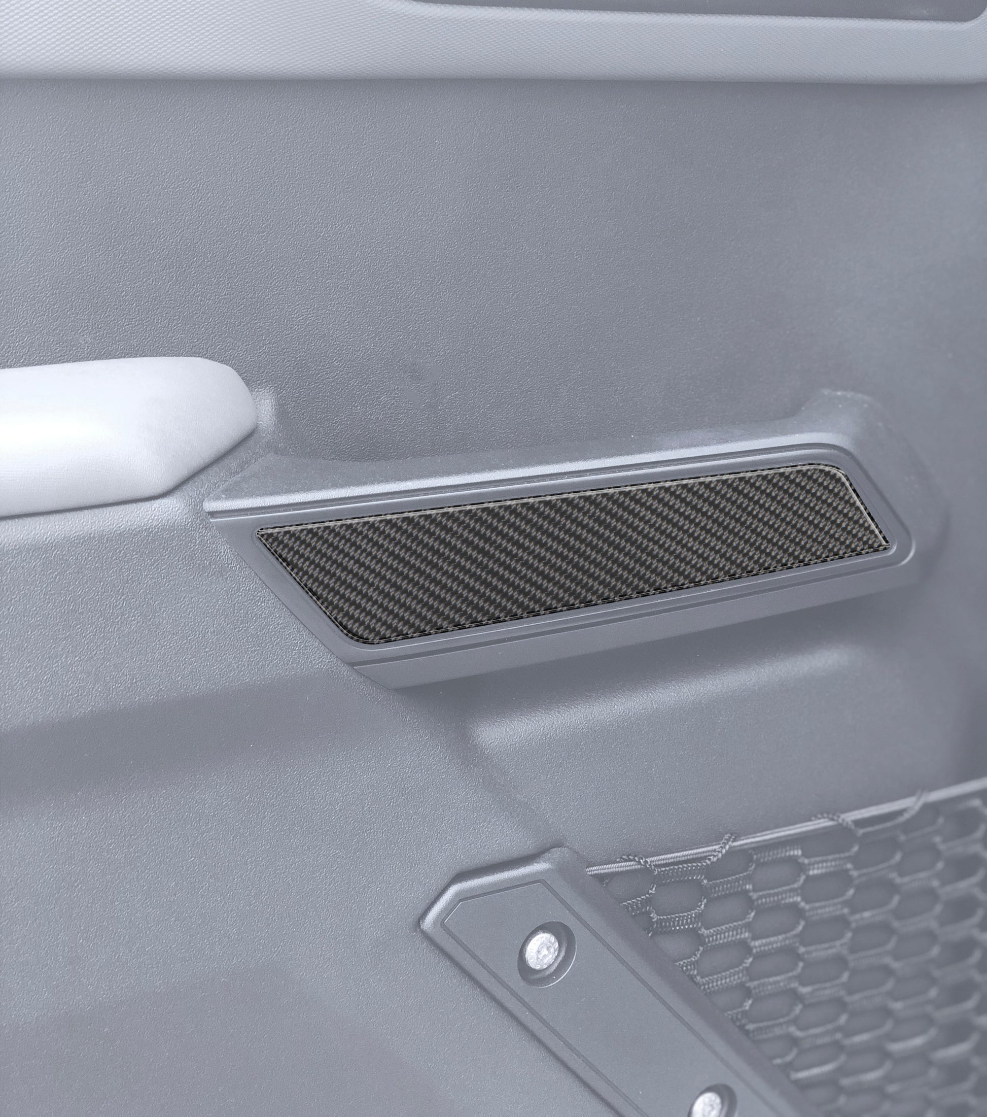Side Door Pull Handle Overlays Fits 2021-2026 Ford Bronco by Tufskinz.com