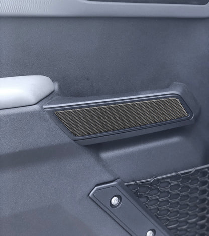 Side Door Pull Handle Overlays Fits 2021-2026 Ford Bronco by Tufskinz.com