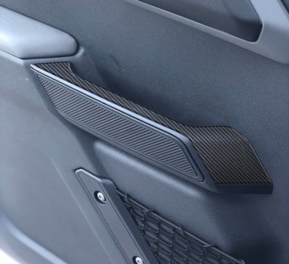 Upper Door Pull Handle Accent Overlays Fits 2021-2026 Ford Bronco by Tufskinz.com