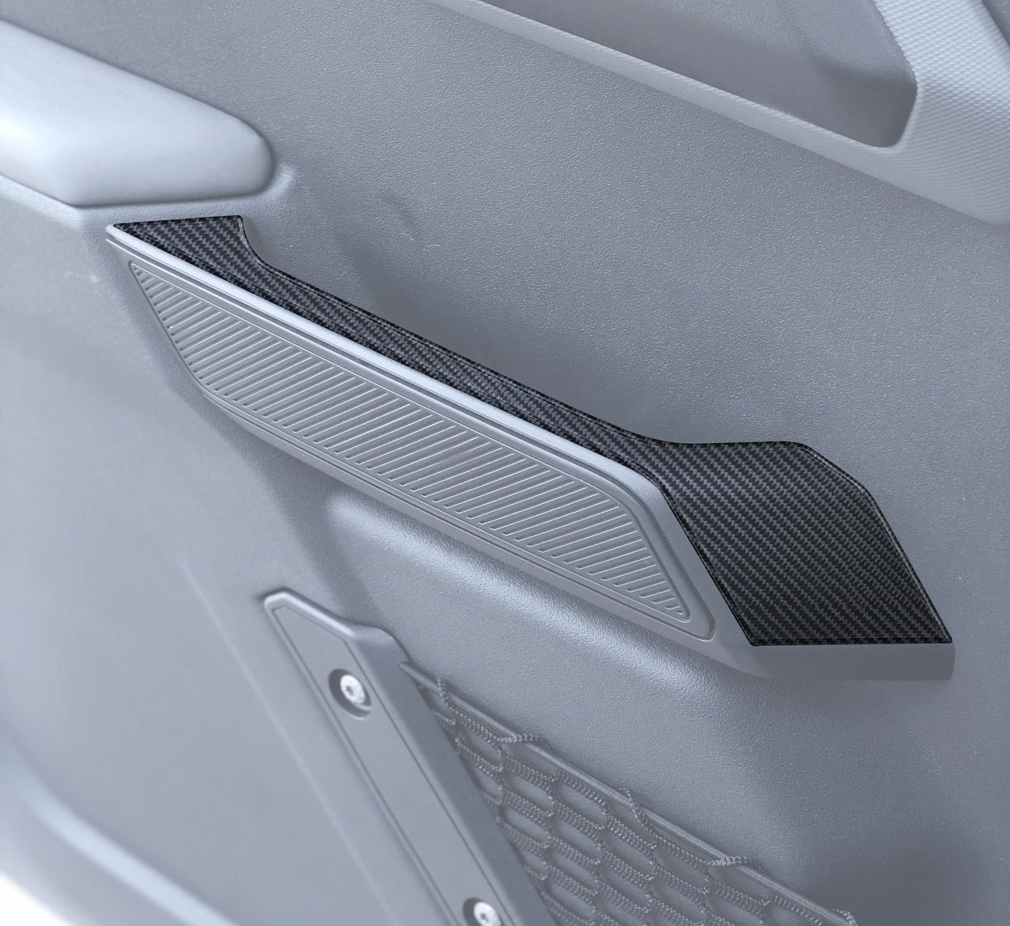Upper Door Pull Handle Accent Overlays Fits 2021-2026 Ford Bronco by Tufskinz.com