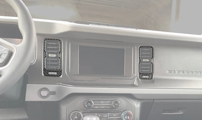 A.C. Vent Accent Trim Fits 2021-2026 Ford Bronco by Tufskinz.com