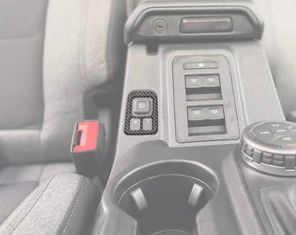 Mirror Control Switch Accent Overlay Fits 2021-2026 Ford Bronco by Tufskinz.com