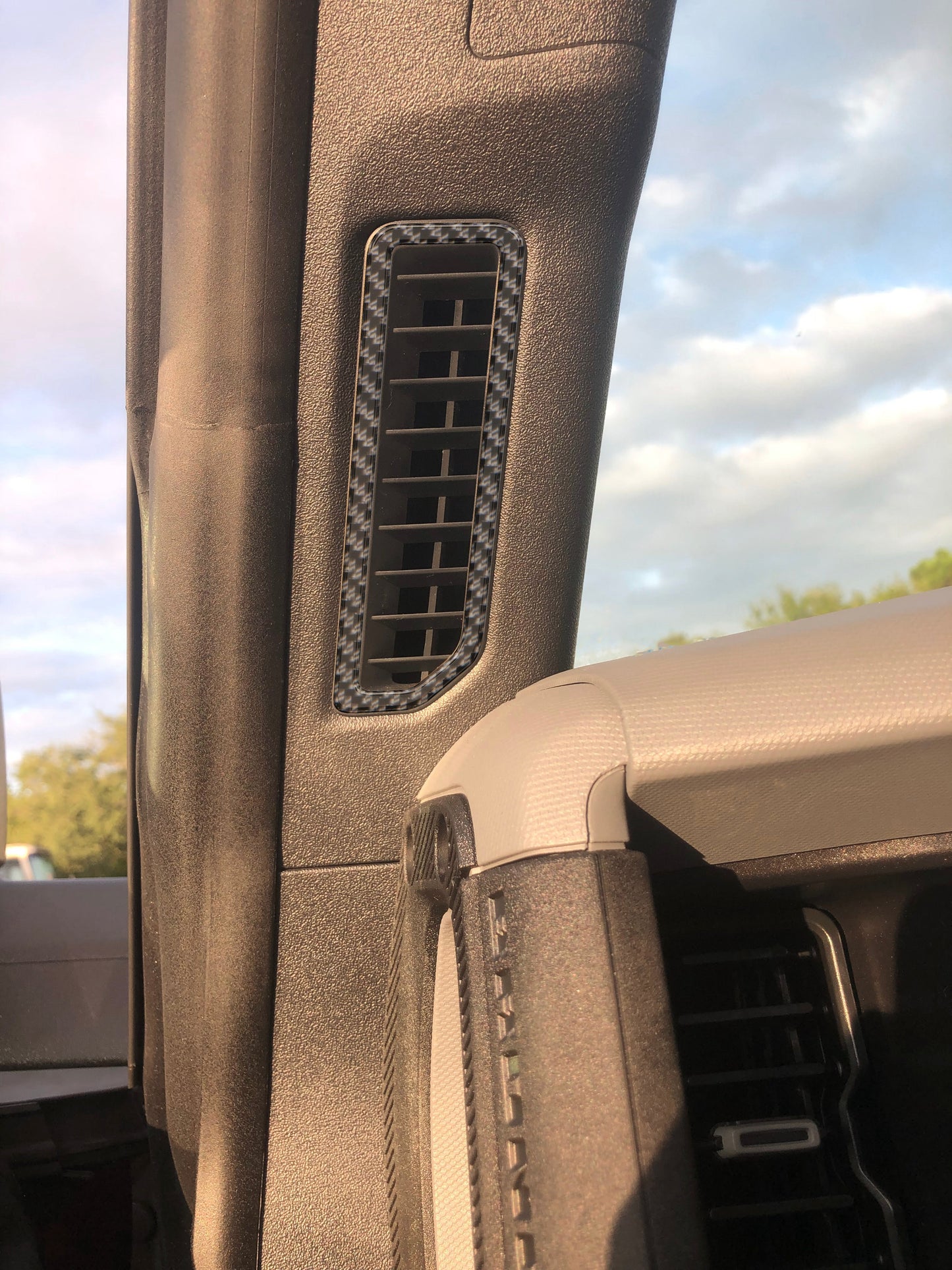 Defrost Vent Accent Trim Fits 2021-2026 Ford Bronco by Tufskinz.com