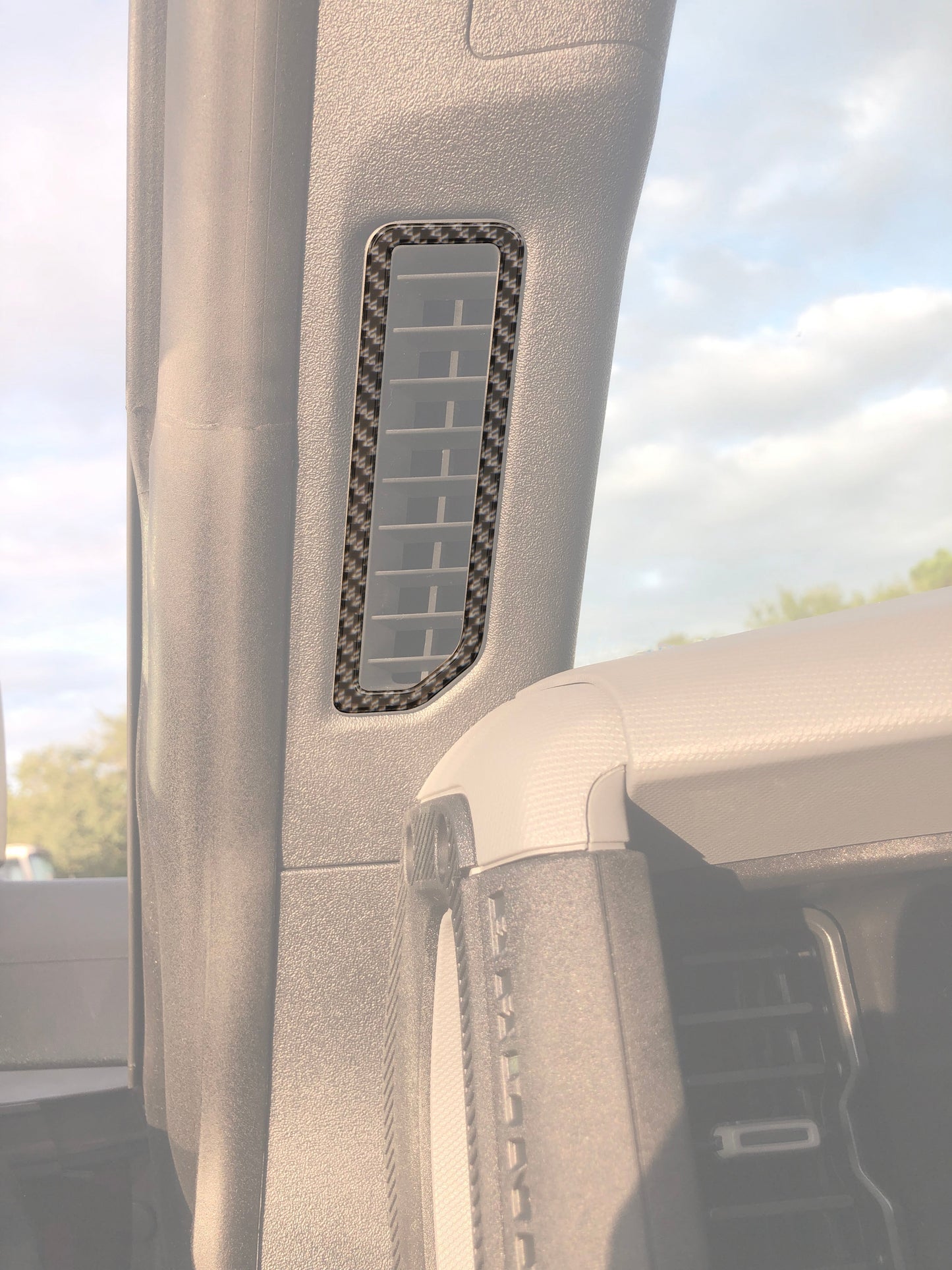 Defrost Vent Accent Trim Fits 2021-2026 Ford Bronco by Tufskinz.com